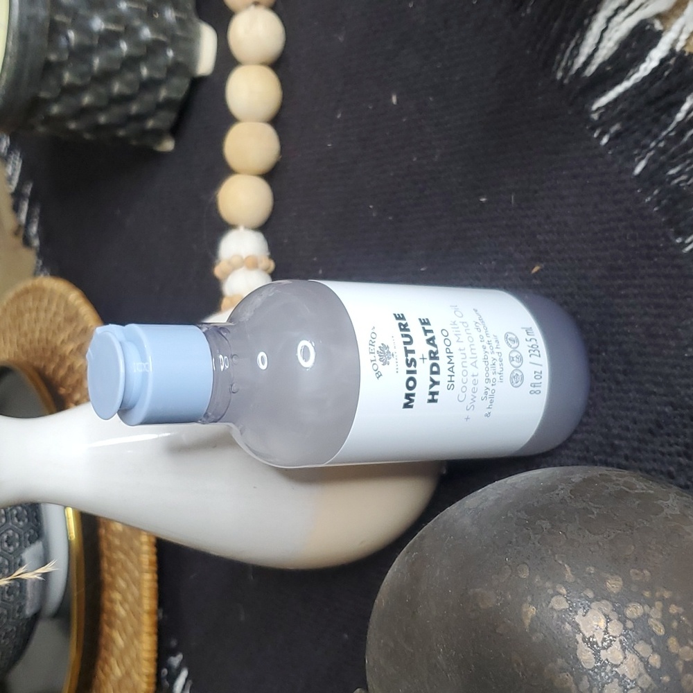 BOLERO All Natural Shampoo,Conditioner and Leave -In Conditioning Cream Set of 3 - Picture 6 of 8